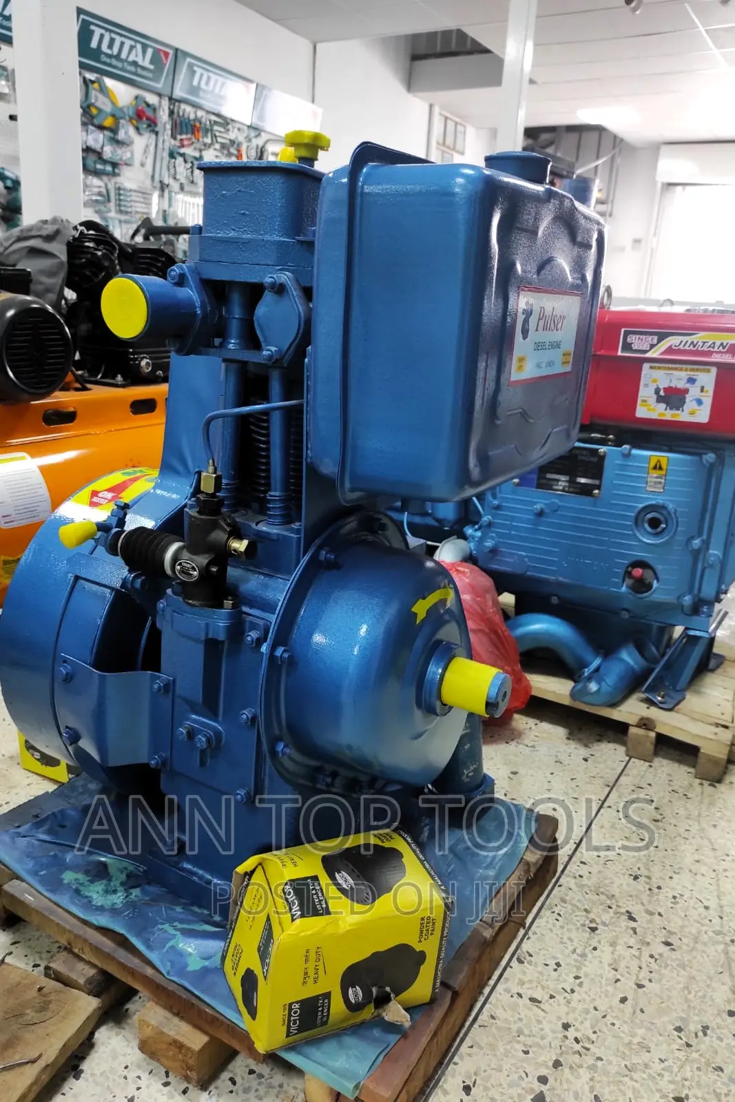 PULSER 1.Diesel Engine 7.5hp (INDIA) (Air Cooled)