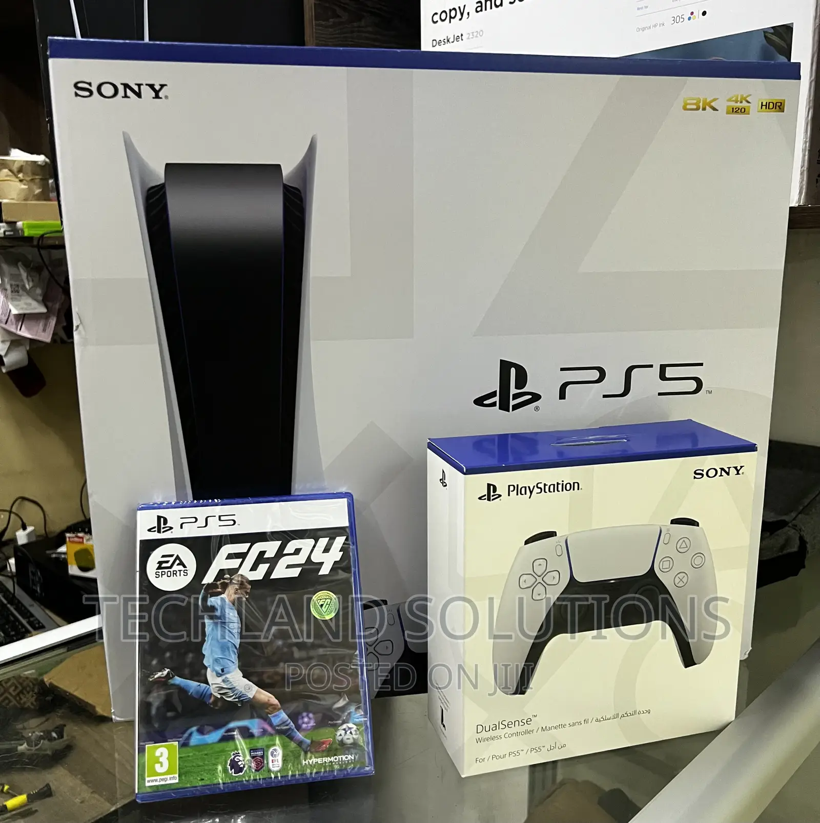 Sony Playstation5 + Fc24+ Pad