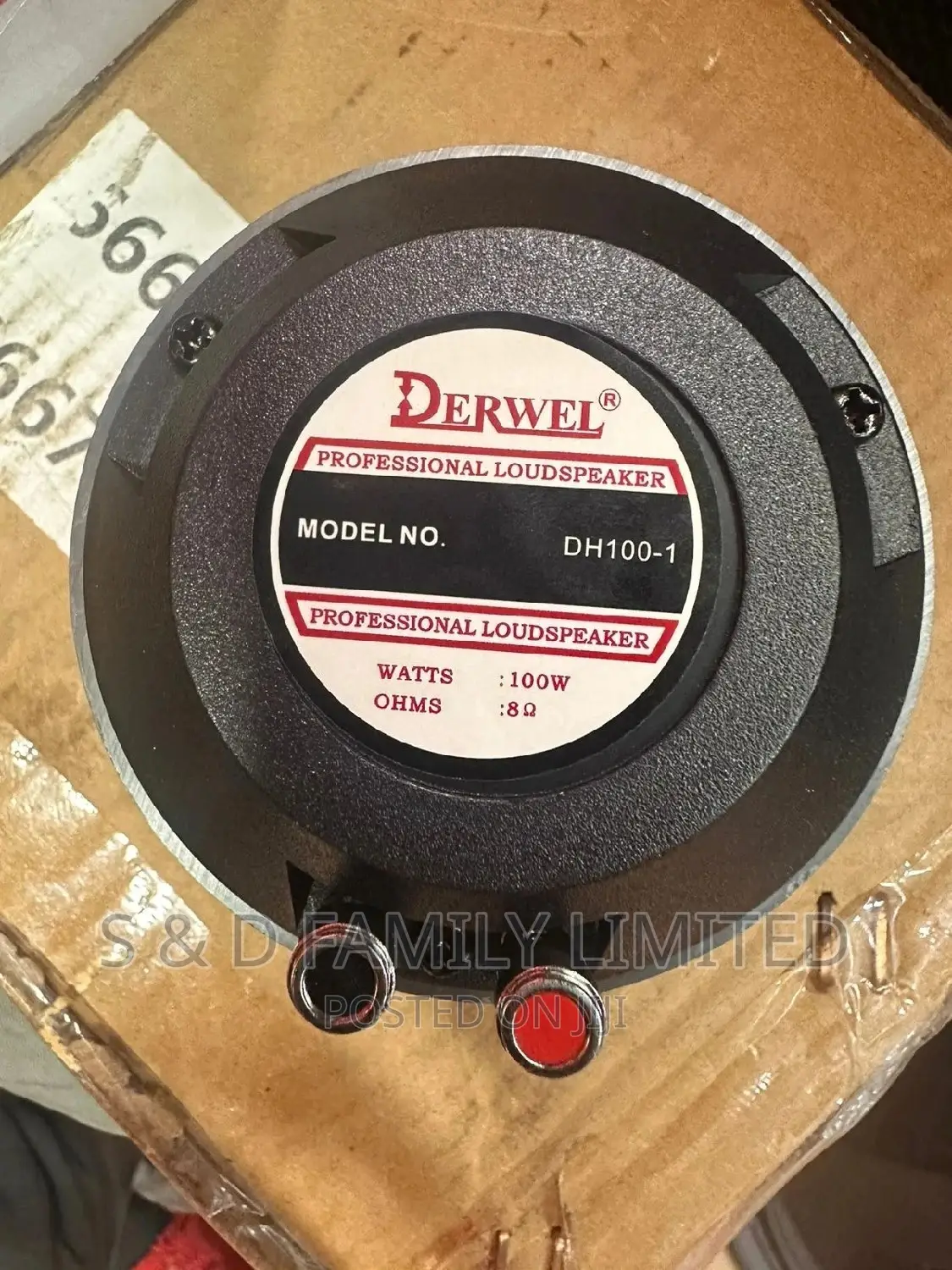 Derwel DH100-1 Tweeter Drive