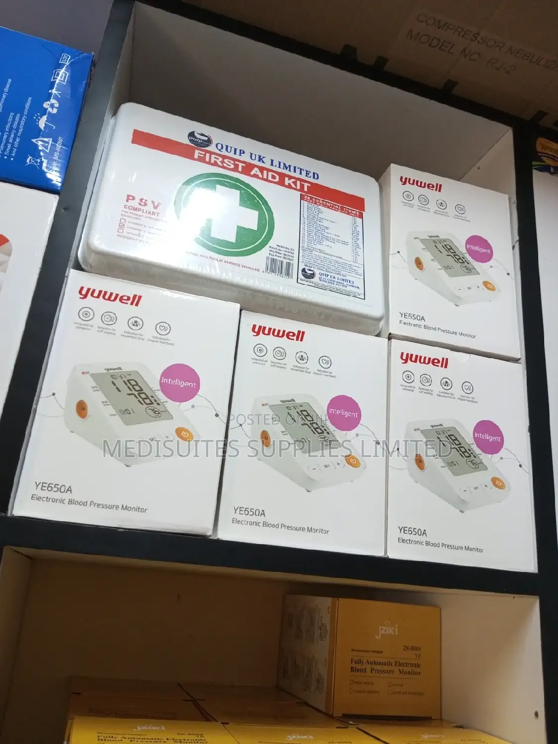 Yuwell Blood Pressure Monitors ( With Big Cuff) 22- 45cm)