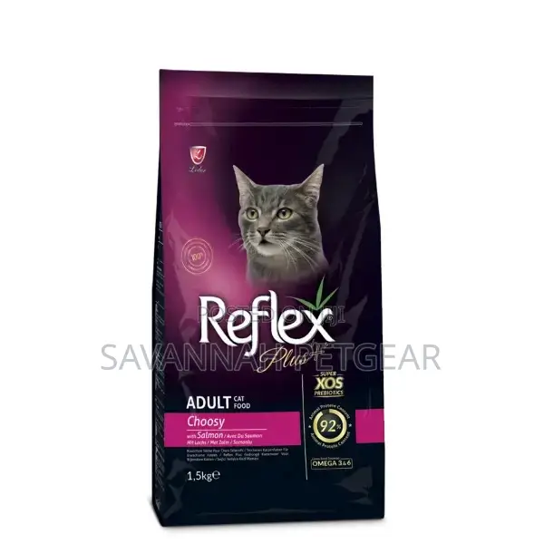 Reflex Plus Choosy Adult Cat Food With Salmon