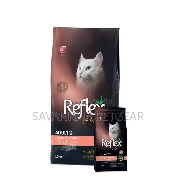 Reflex Plus Anti-Hairball, for Indoor Long-Haired Adult Cat
