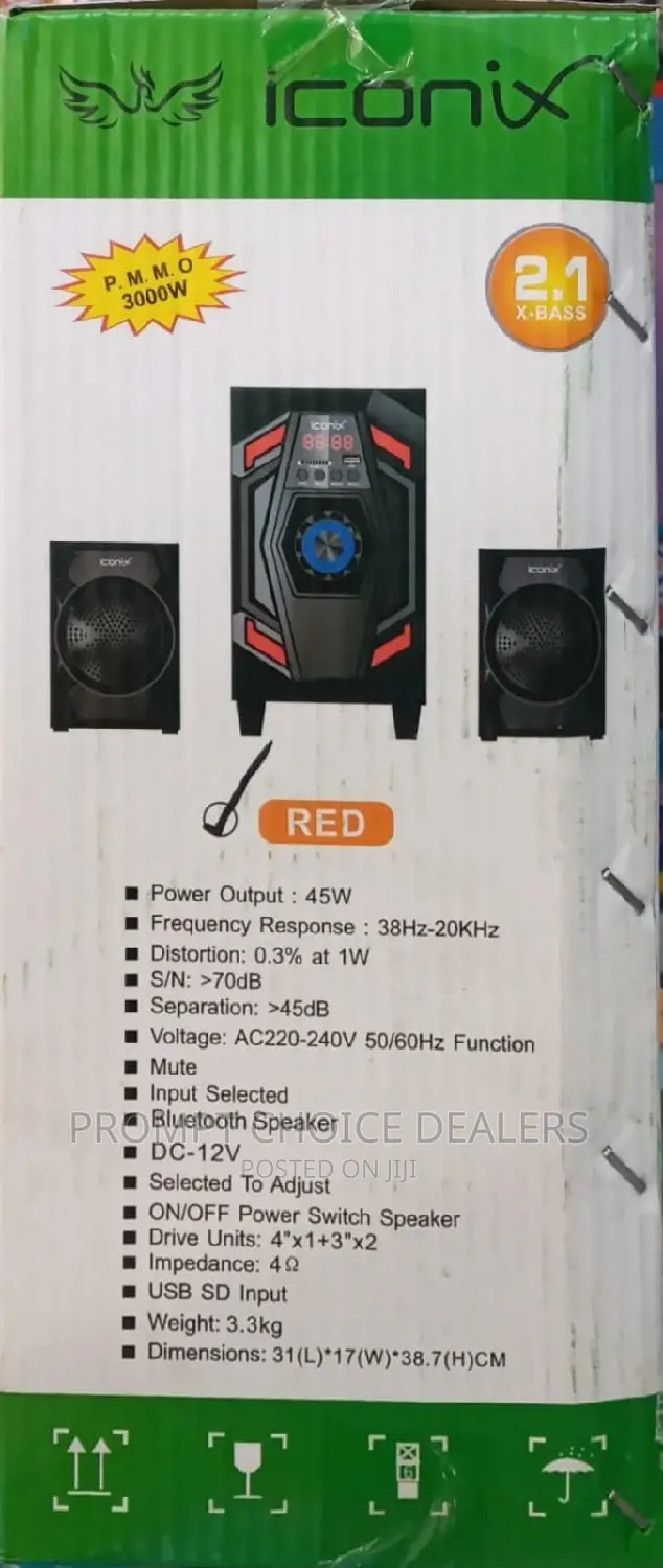 Iconix Hoofer/Speakers