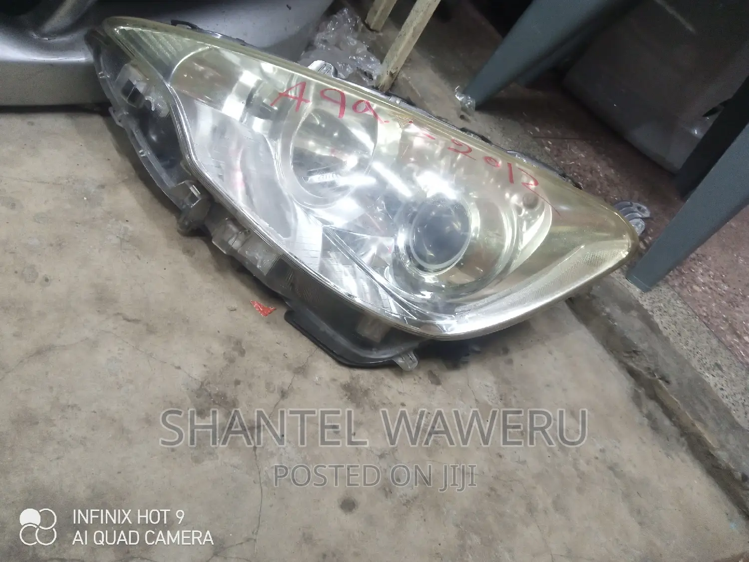 Aqua Headlight Non Xenon