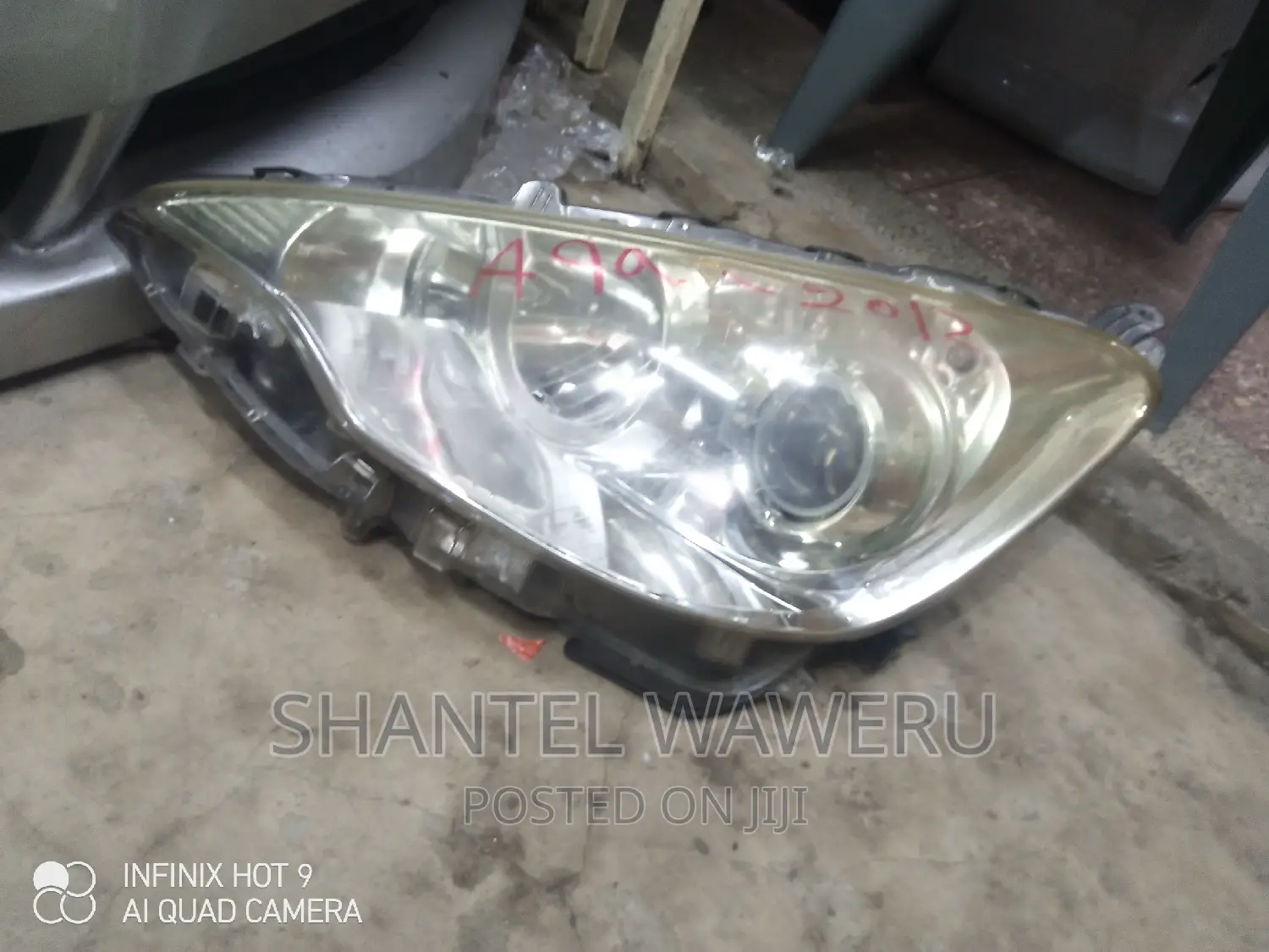 Aqua Headlight Non Xenon