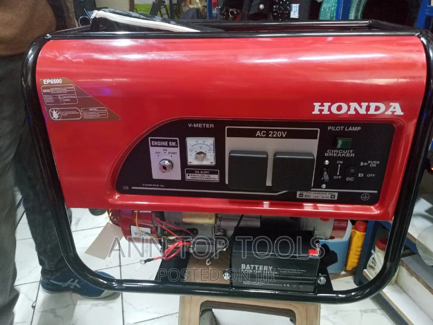 Original Honda 6.5 Kva Gasoline Generator