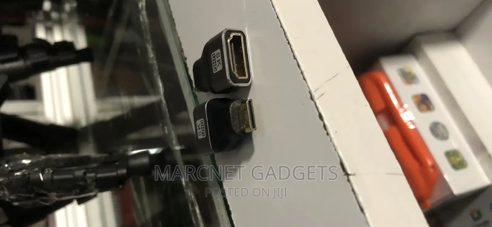  Metallic Shielded Mini Hdmi to Hdmi Female Connector Join