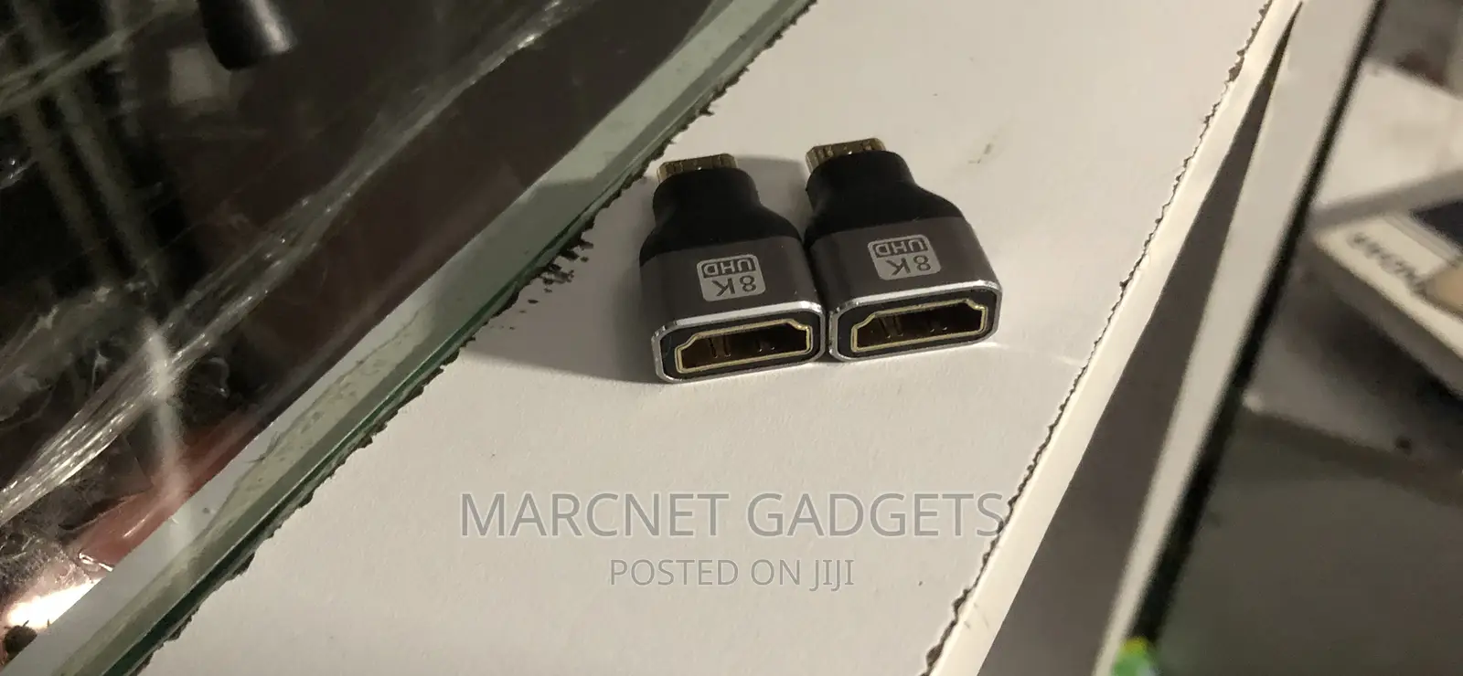  Metallic Shielded Mini Hdmi to Hdmi Female Connector Join