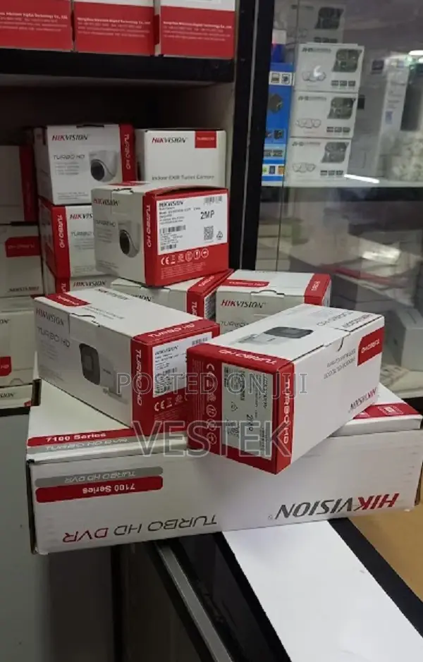 Assured Hikvision 4 CCTV Camera Full Kit 1080P 2MP Camera