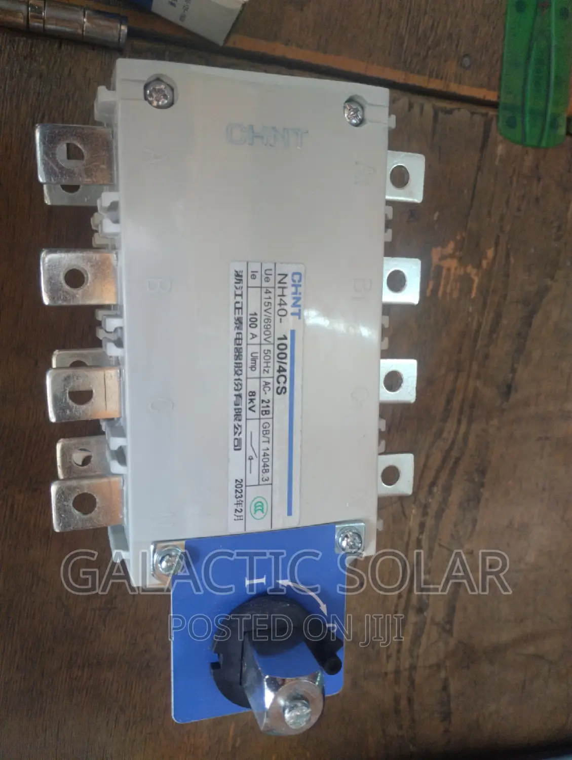 100a Change Over Switch