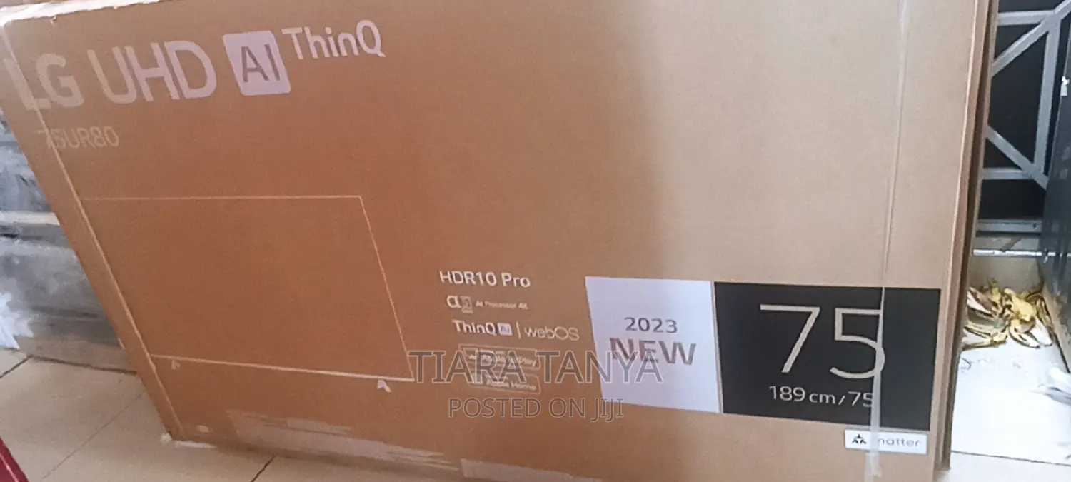 LG UHD | 75 Inch | UR80 Series| Ultra HD | Webos 23