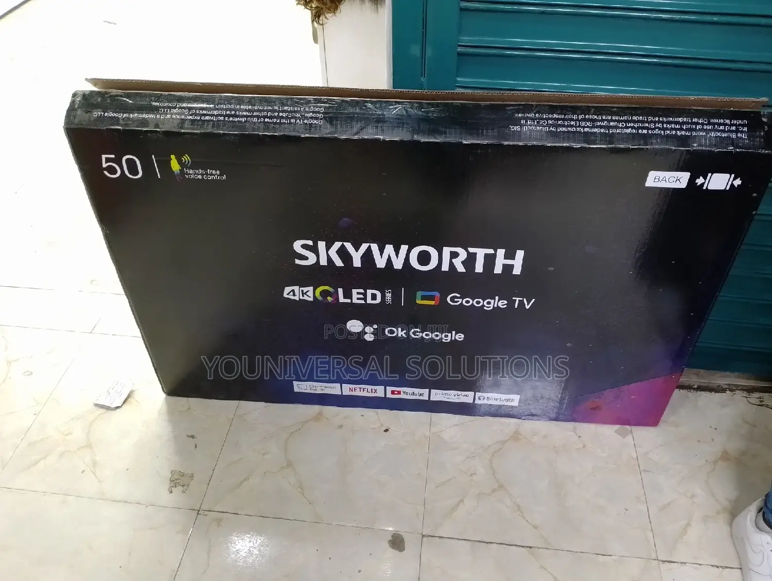 Skyworth 50' Qled Google Tv