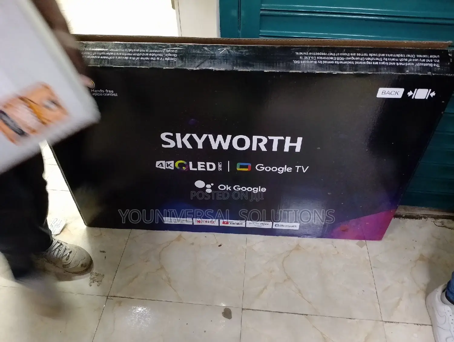 Skyworth 50' Qled Google Tv