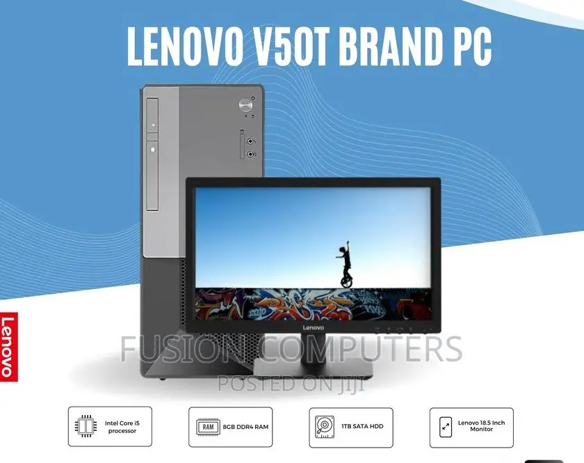 New Desktop Computer Lenovo 4GB Intel Core I3 HDD 1T