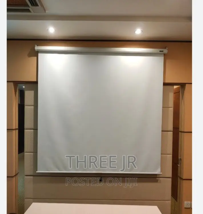 Well Installed Projection Screens Available Brand New