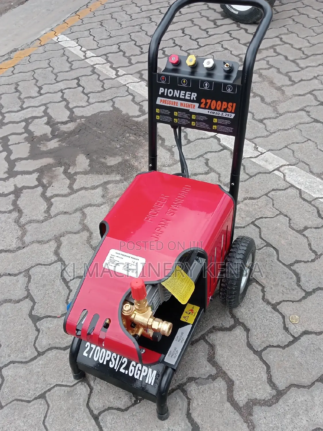 2700psi Pioneer Pressure Washer