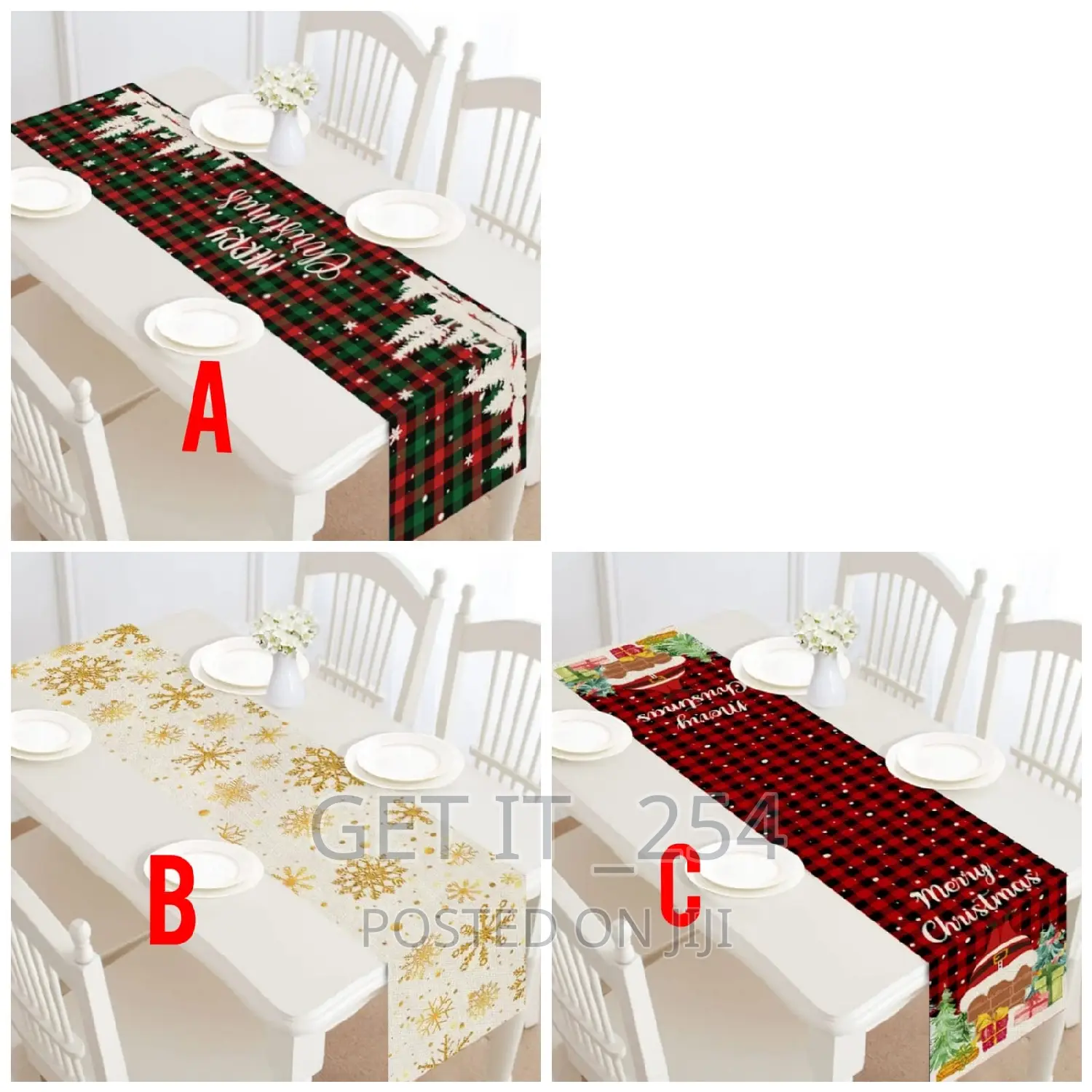 Christmas Table Runners*
Size: 180*30cm
Quality