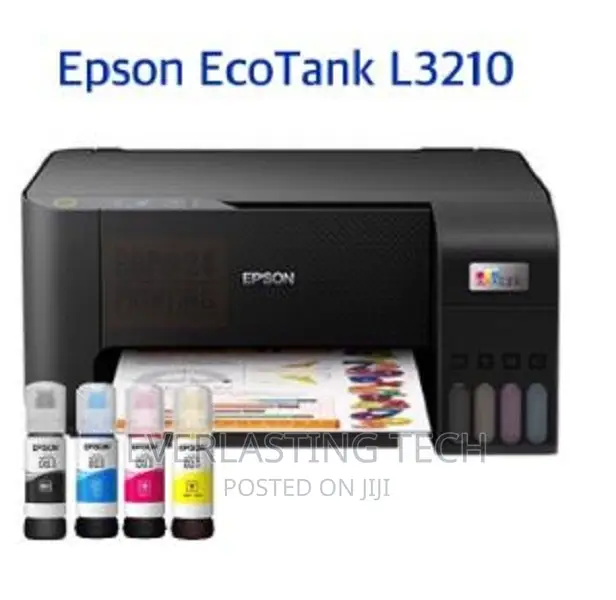 .Epson Ecotank L3210 A4 All-in-One Ink Tank Printer