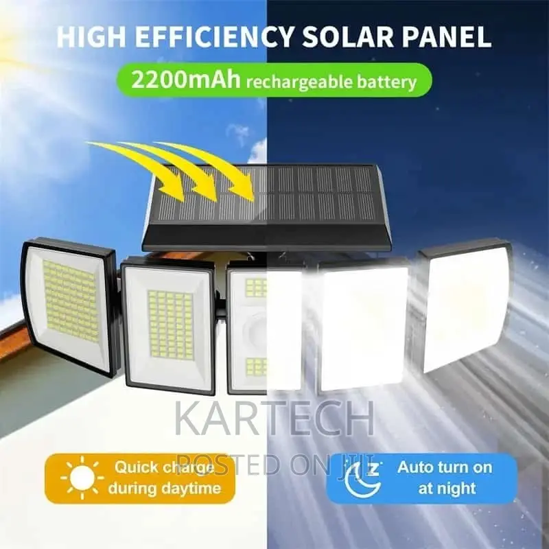 300led Solar Outdoor Security Lights
