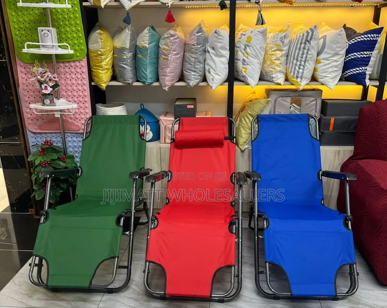 *2-in-1 Beach Lounge Chair Camping Chair*
Available