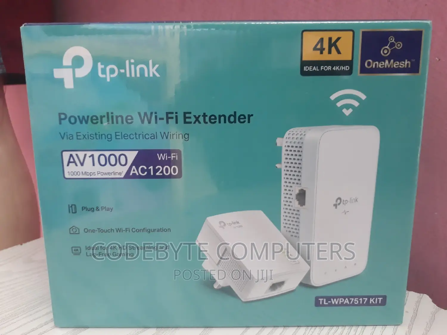 Tp-Link Tl-Wpa7517 Kit Av1000 Gigabit Wi-Fi Range Extender