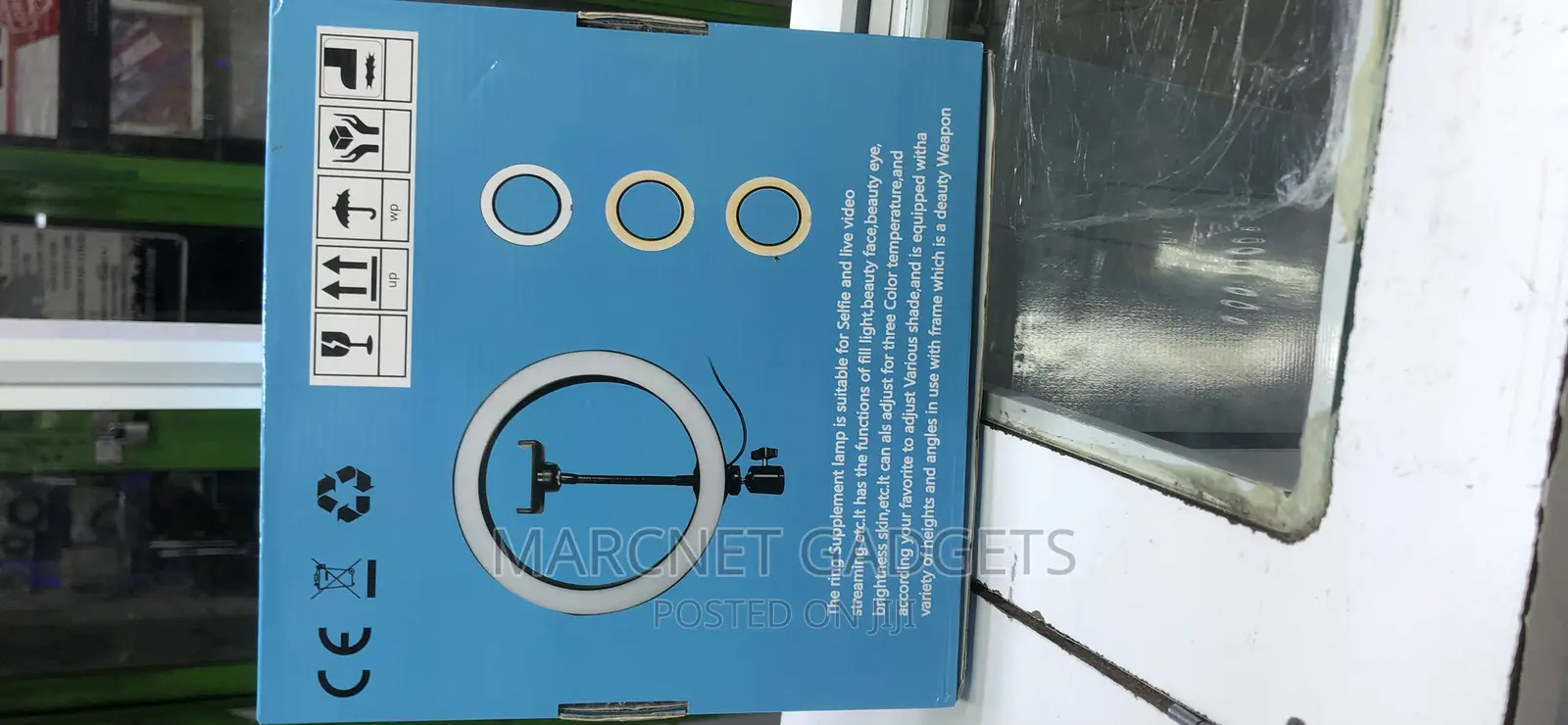 Three Mode 10 Inch Ring Fill Light With 2.2m Tripod Stand