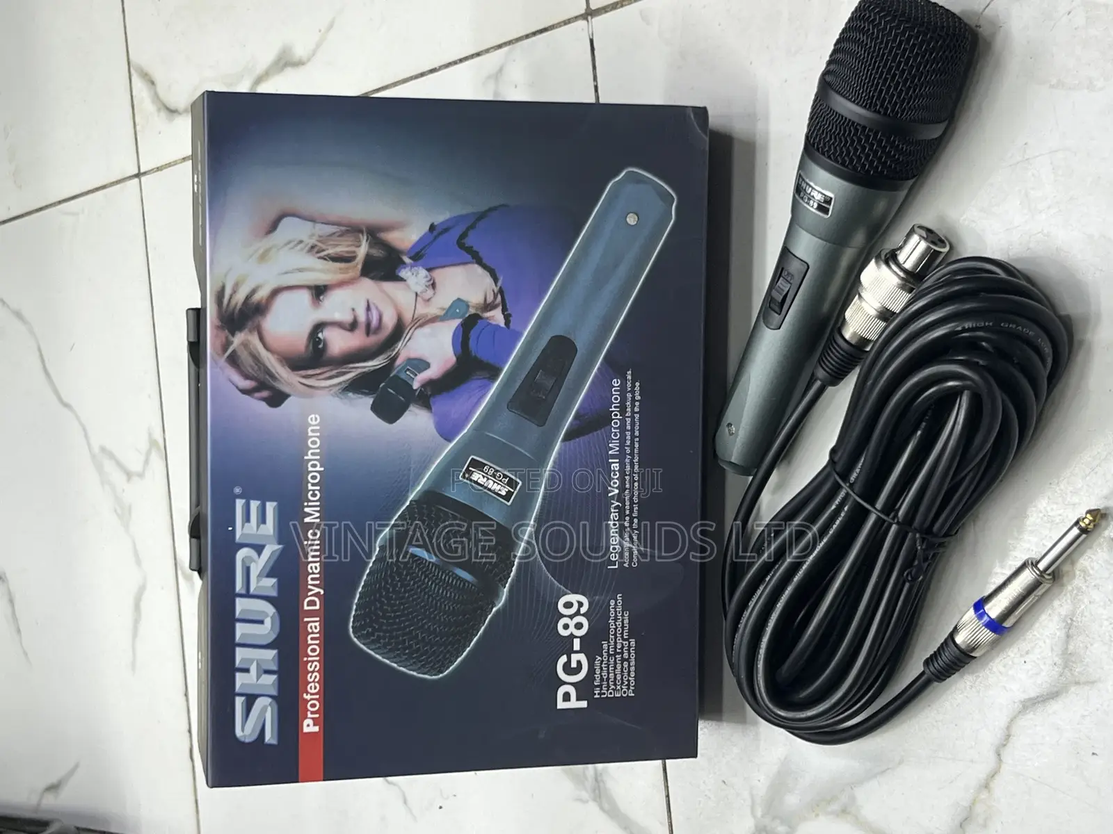 SHURE PG 89 Vocal Dynamic Microphone