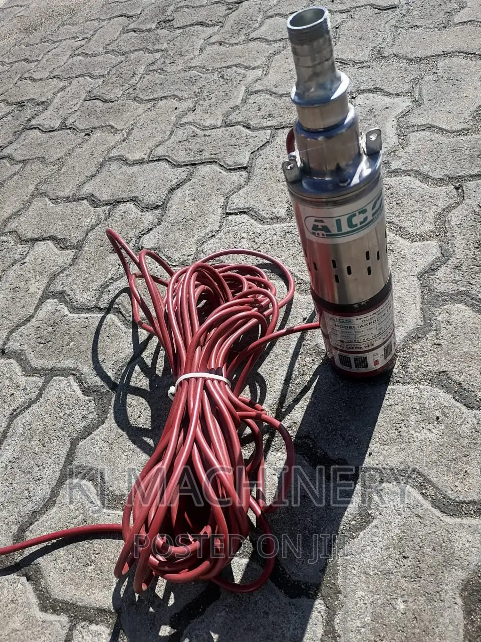 Solar Submersible Water Pump-60metres Head Quality Assurance