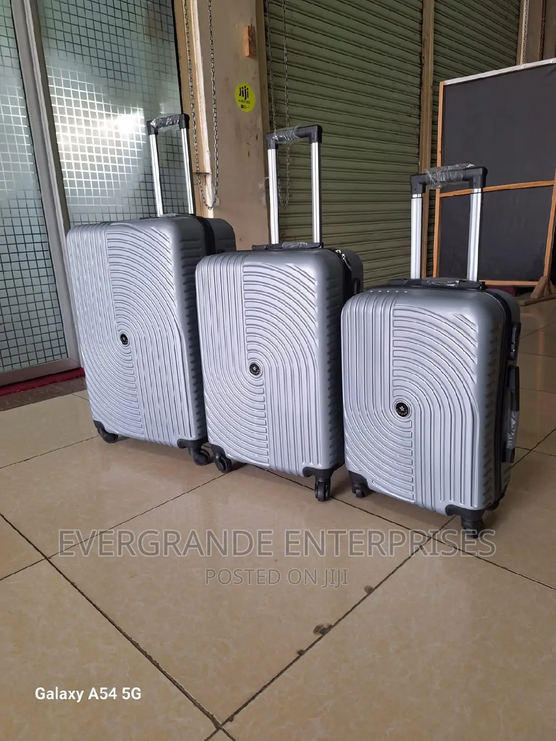 Fibre Suitcase 3 In1 Luxurious