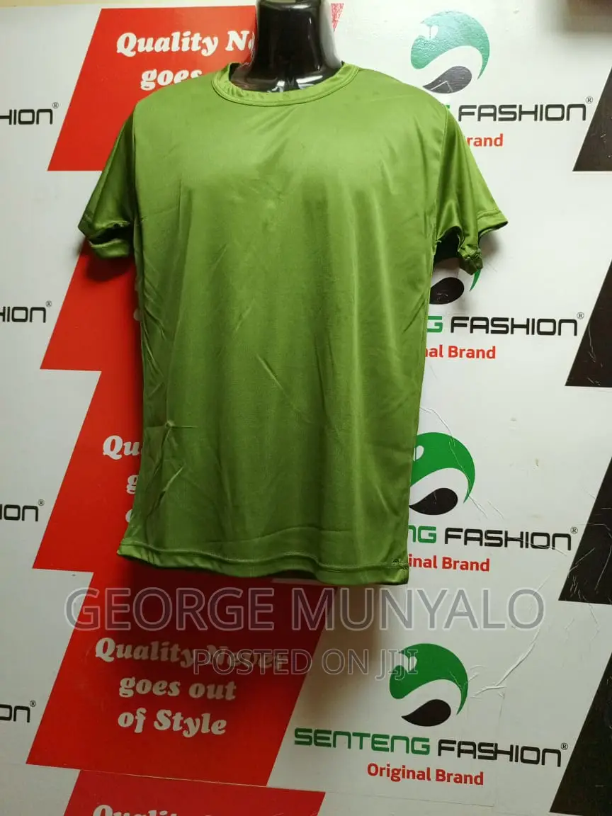 Jungle Green Polyester T-Shirts