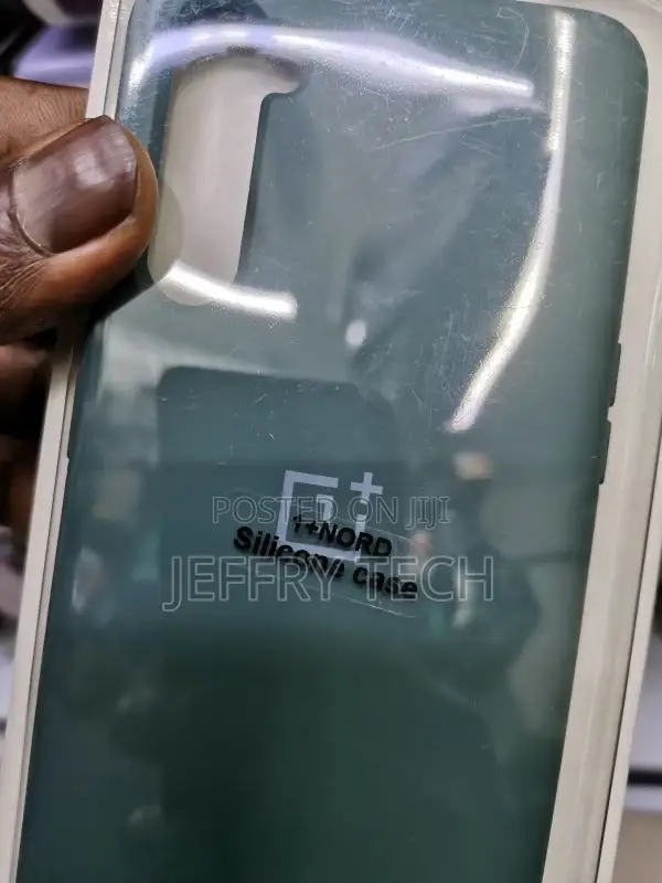 Black Silicone Case for Oneplus Nord
