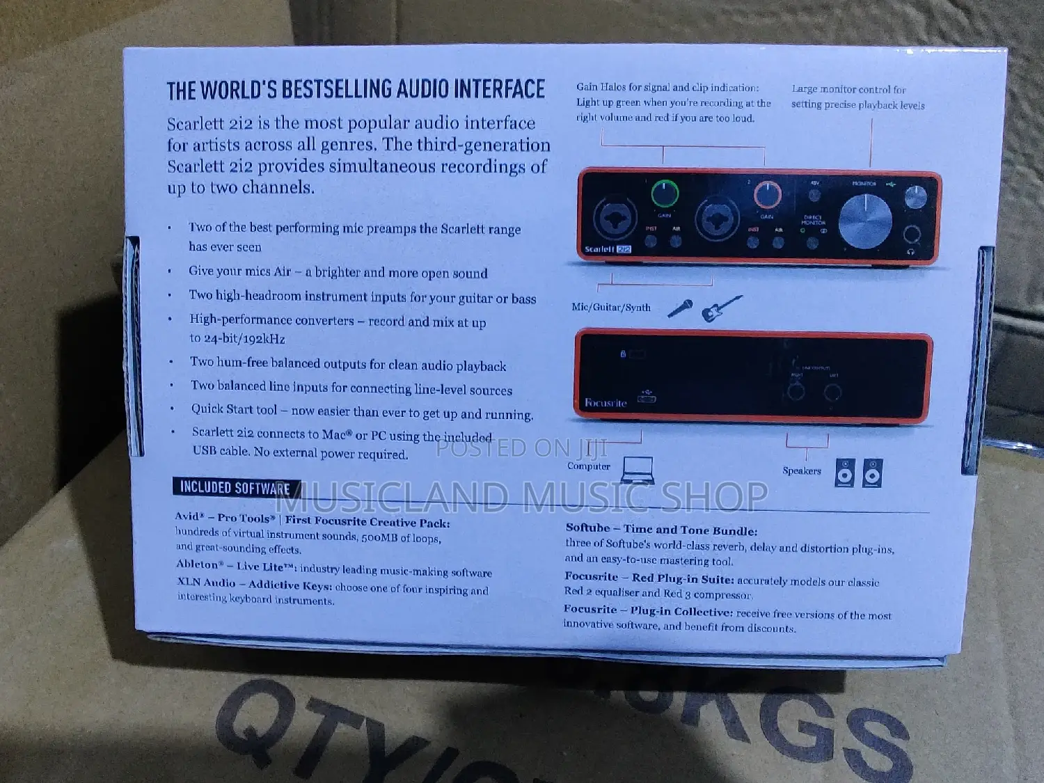 Scarlett 2i2 Audio Interface 3rd Gen