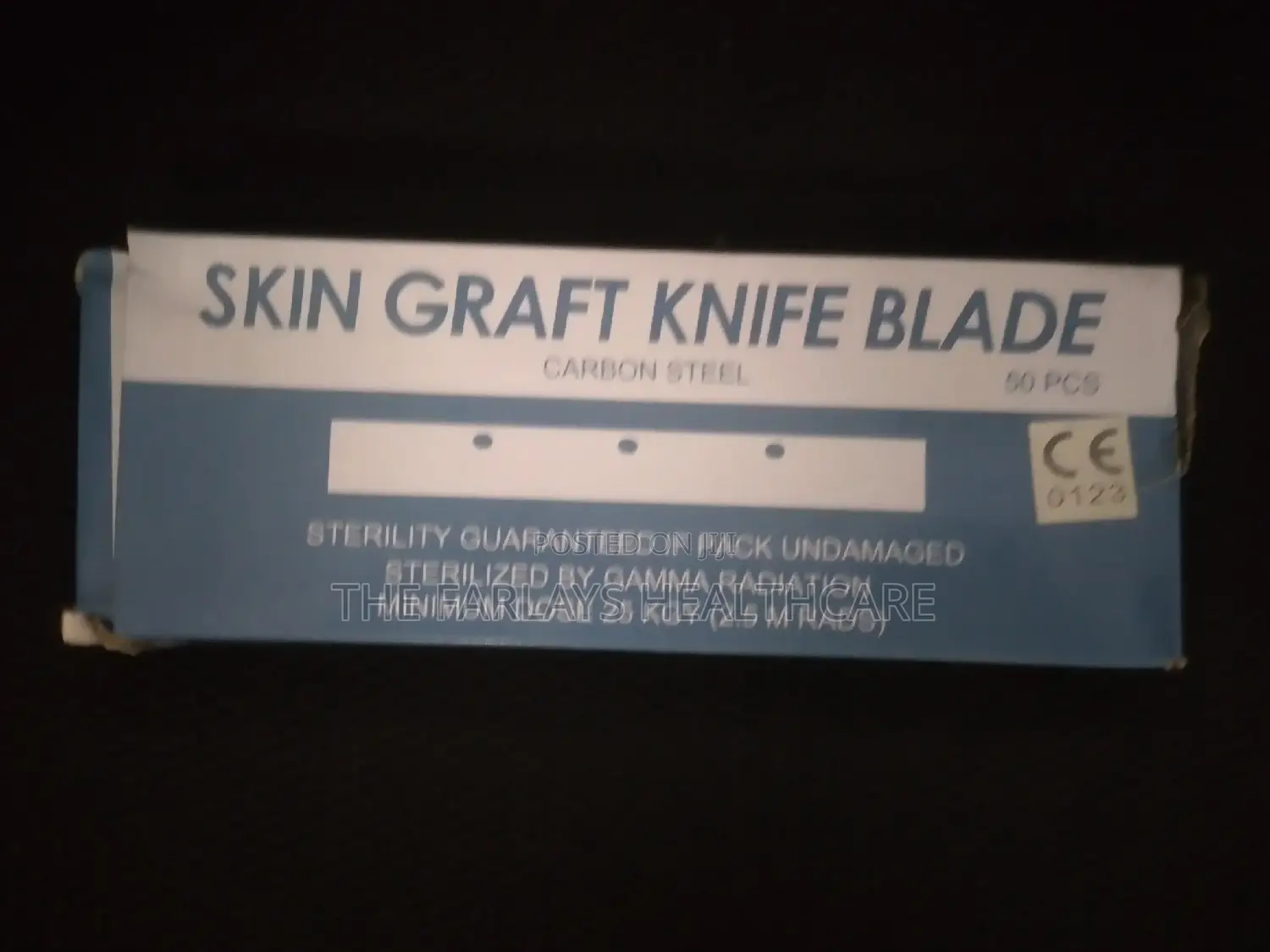 Skin Grafting Blade.