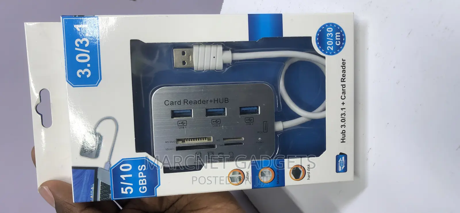 Usb 3.0 Hub Plus Card Reader SD Micro SD