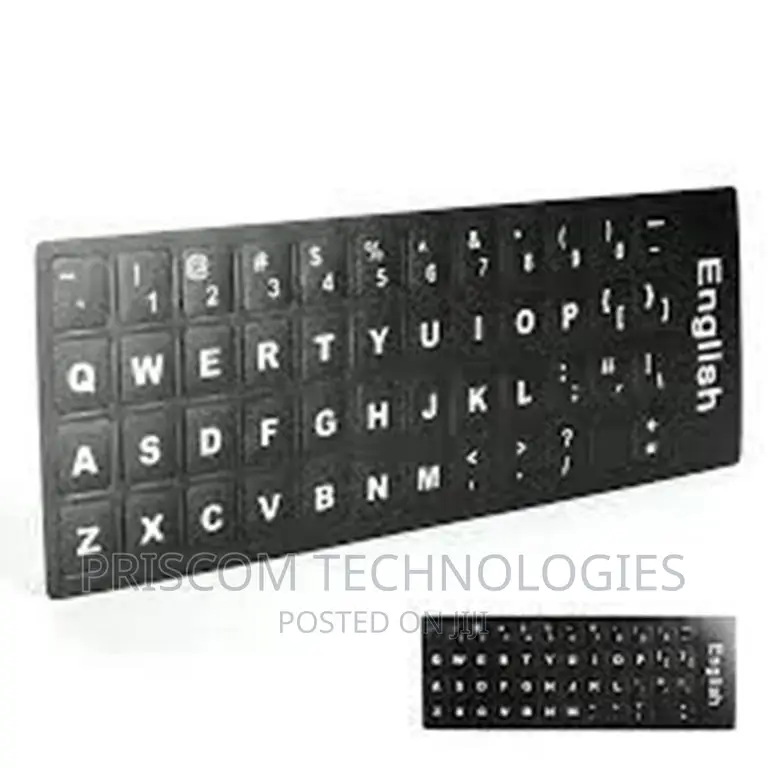 Keyboard Stickers for Hp, Dell, Lenovo, Acer, Asus, Toshiba