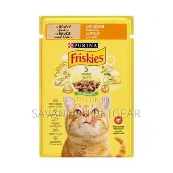 Purina Friskies Chicken in Gravy Cat Food - 26 Pouches
