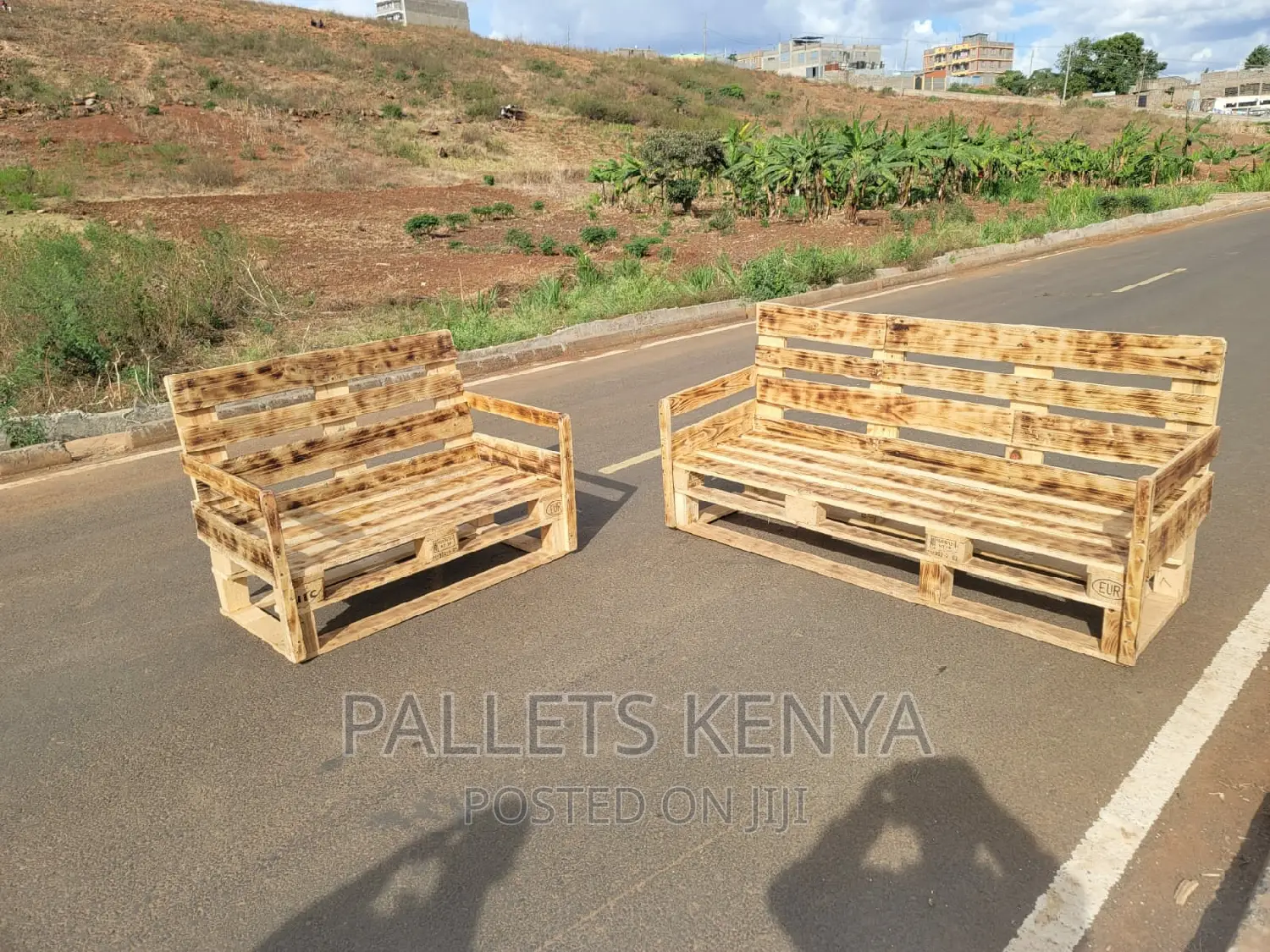 7 Seater Pallet Sofa. (WT#06)