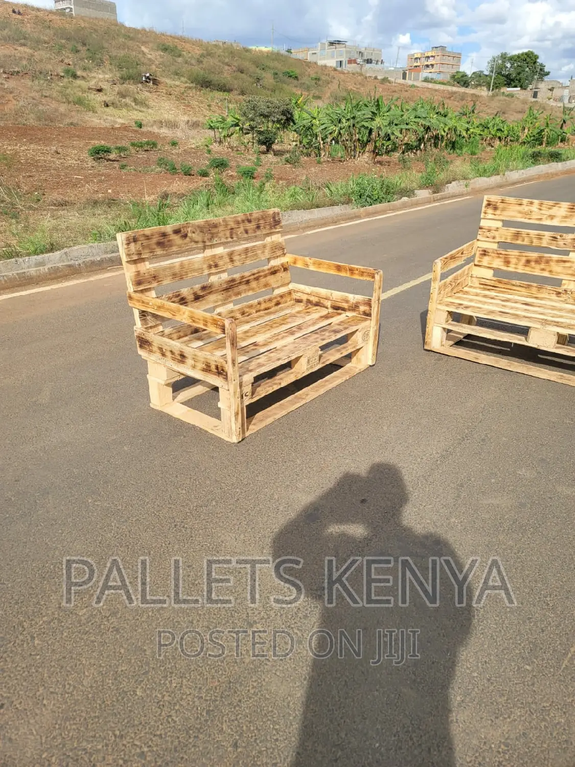 7 Seater Pallet Sofa. (#WT010,)