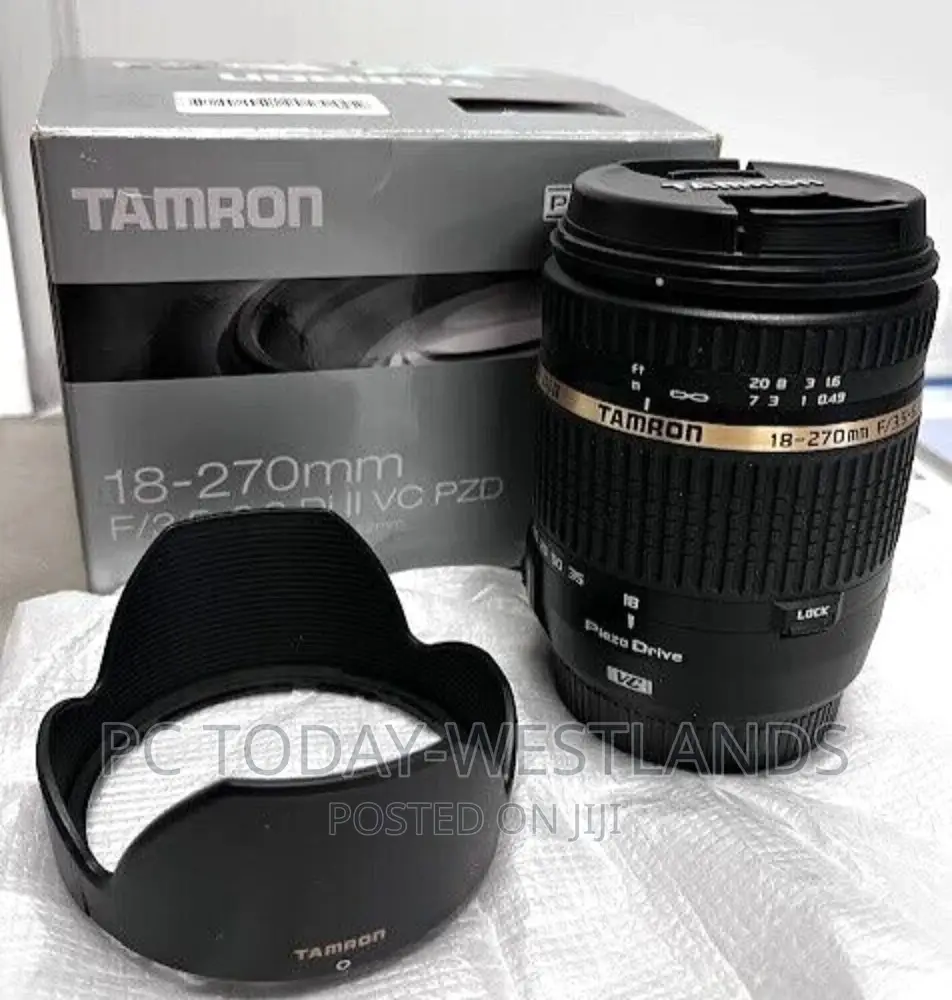 Tamron Autofocus 18-270mm F/3.5-6.3 VC PZD All-in-One Canon