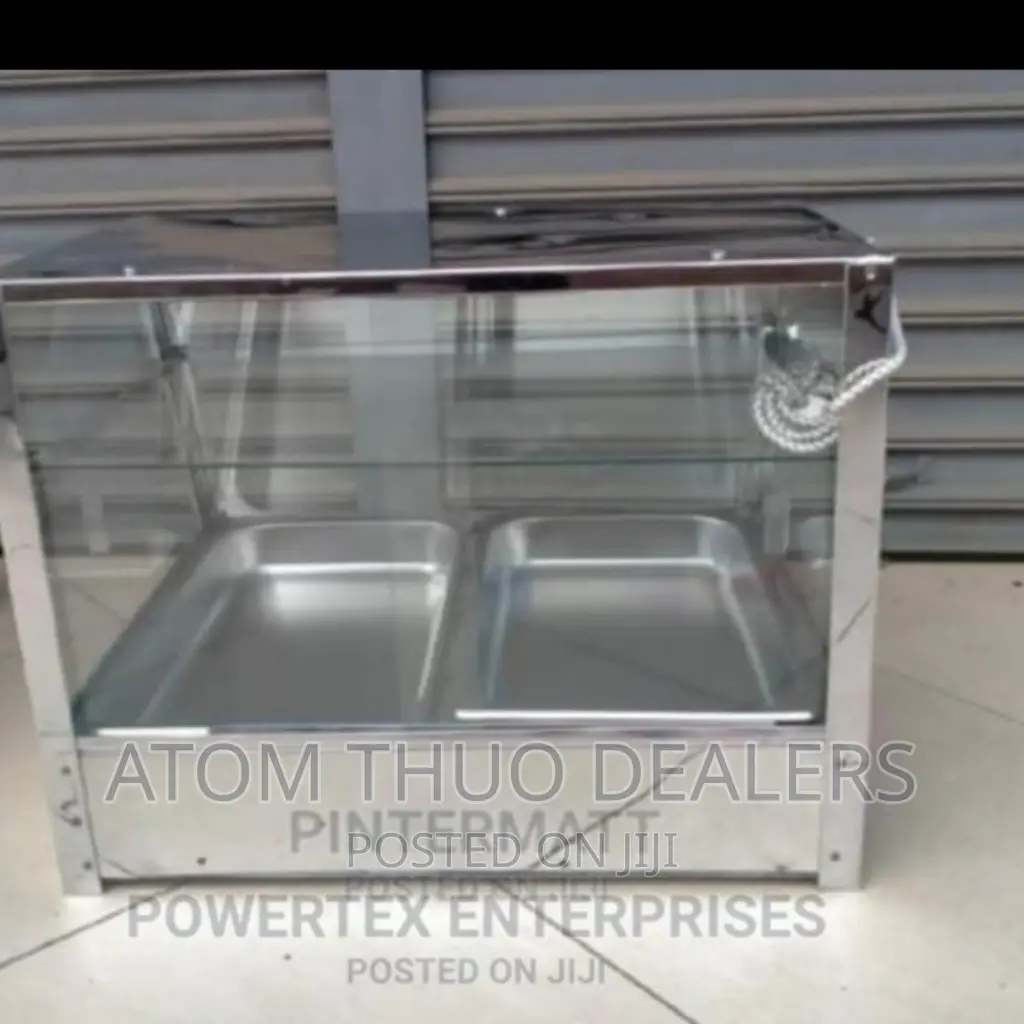 Double Insert Chips Warmer/Chips Display Available