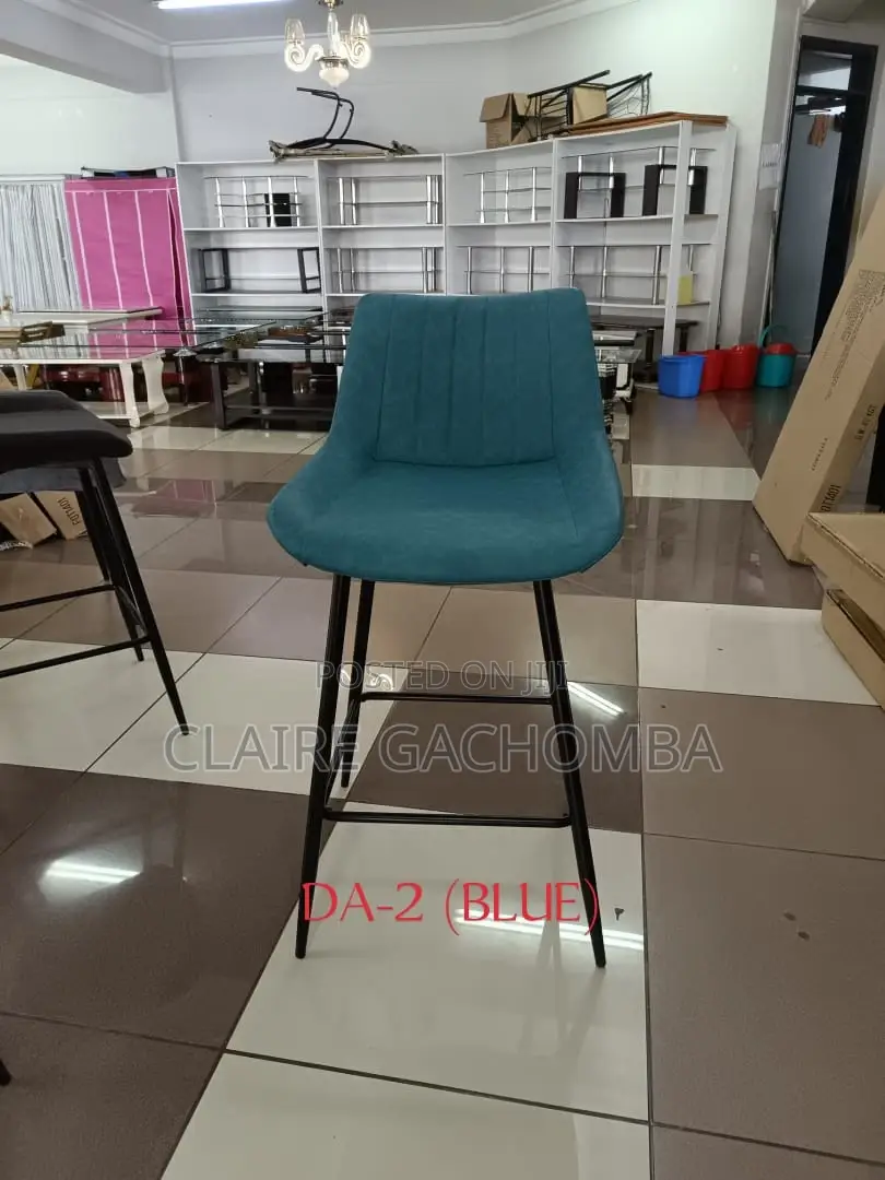 Executive Blue Bar Stool DA-2
