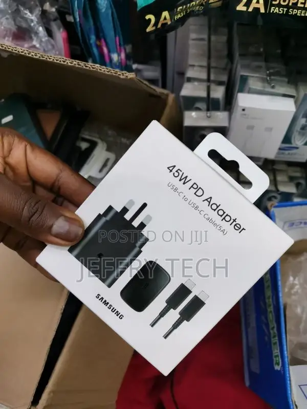 Home Charger Samsung Note20 EP-TA845 45W 3A USB-C Black MOQ: