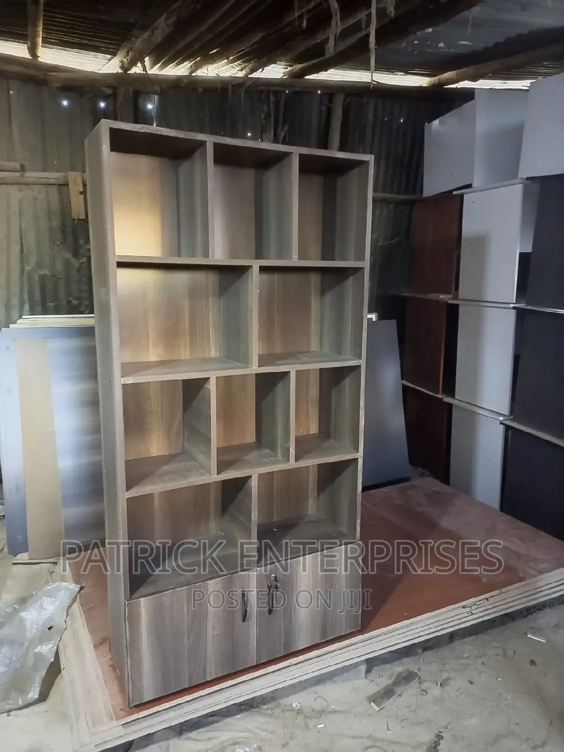 Morden Wooden Bookshelf 6 by 4 Fitts