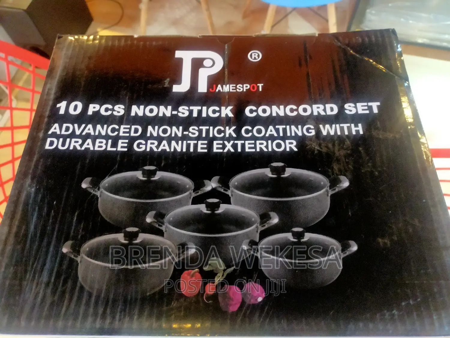 10pcs Non-Stick Concord Set