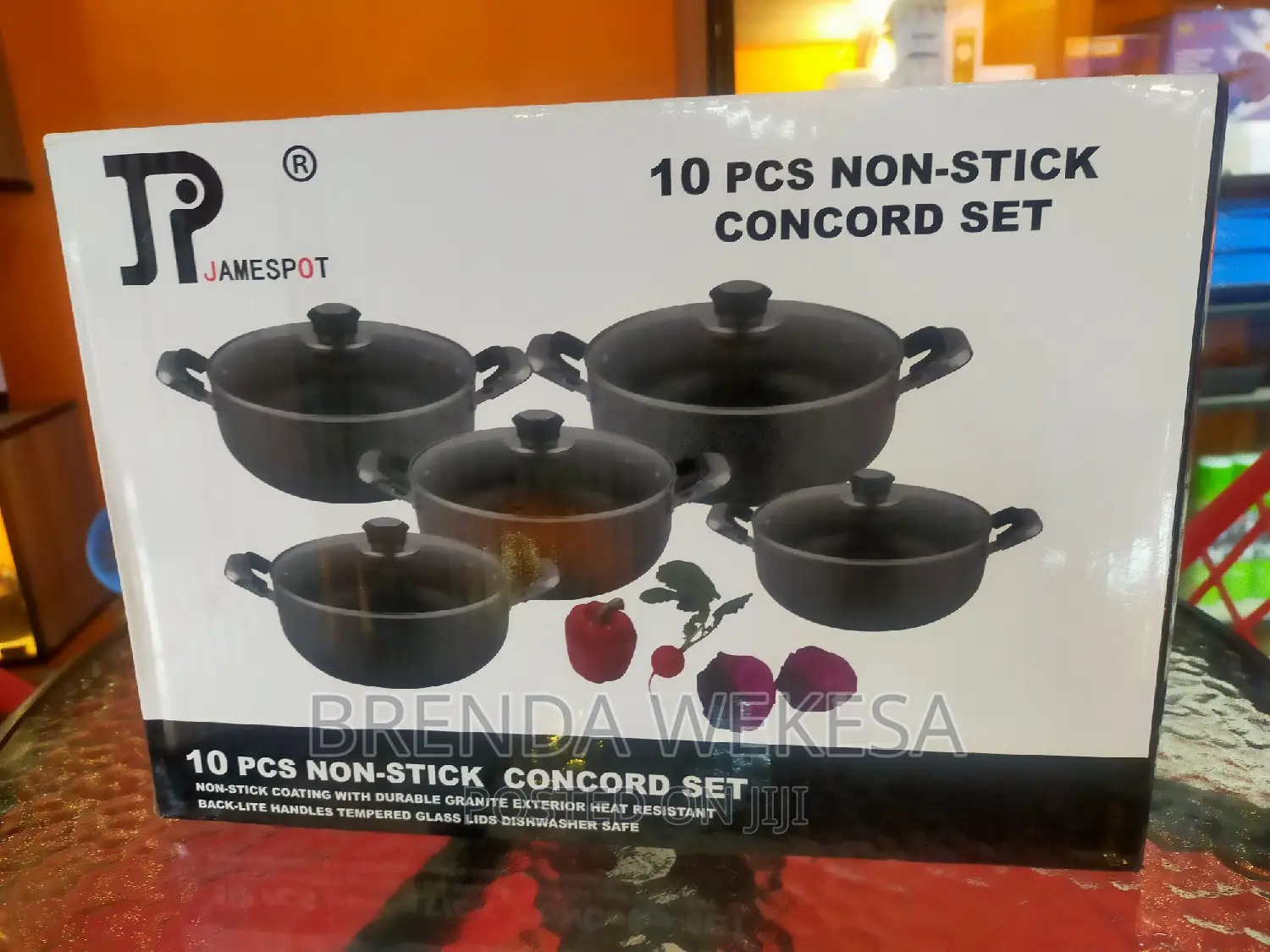 10pcs Non-Stick Concord Set