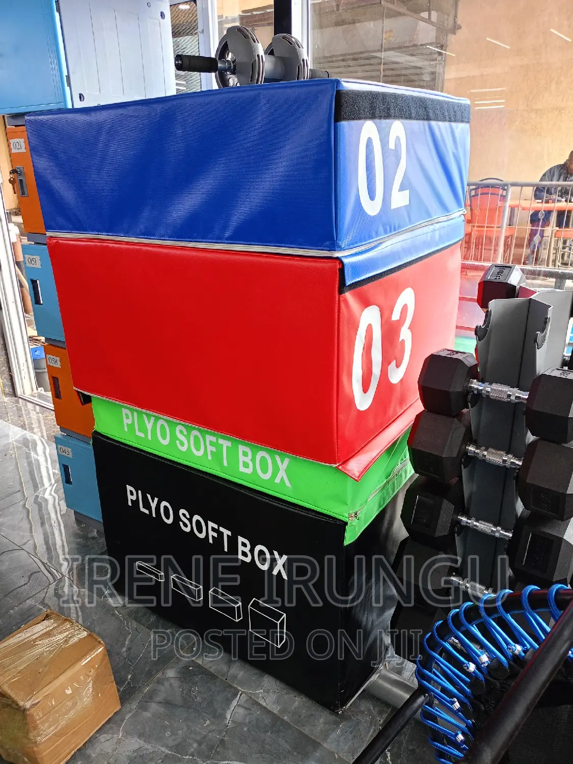 Soft Pylo Boxes# Set of 4#Jump Boxes