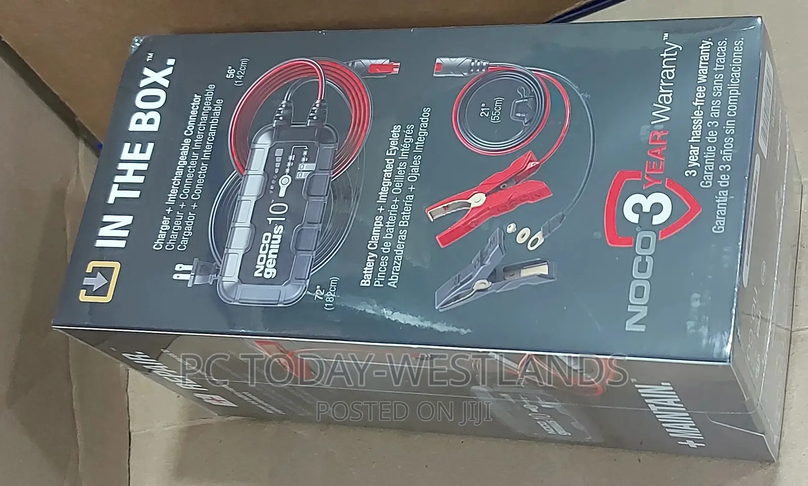 NOCO GENIUS10, 10A Smart Car Battery Charger, 6V and 12V