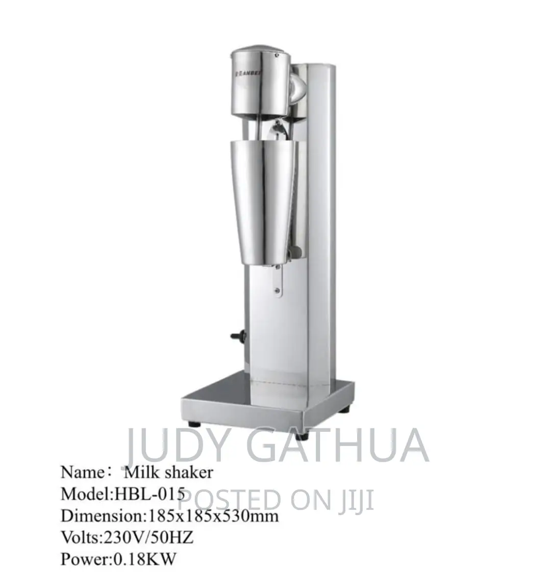Milkshake Stainless Single