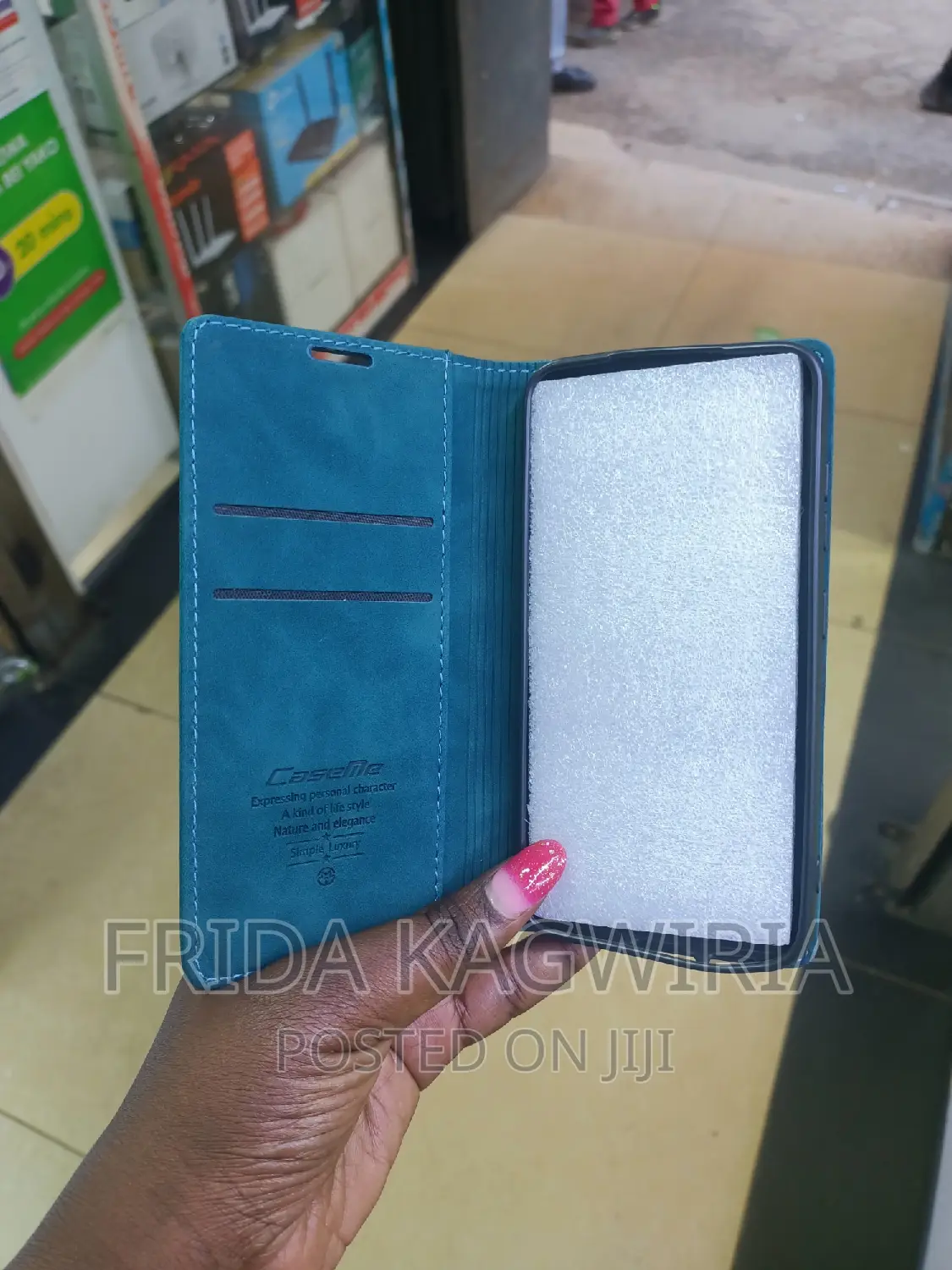 Caseme Leather Flip Cover for Samsung S23