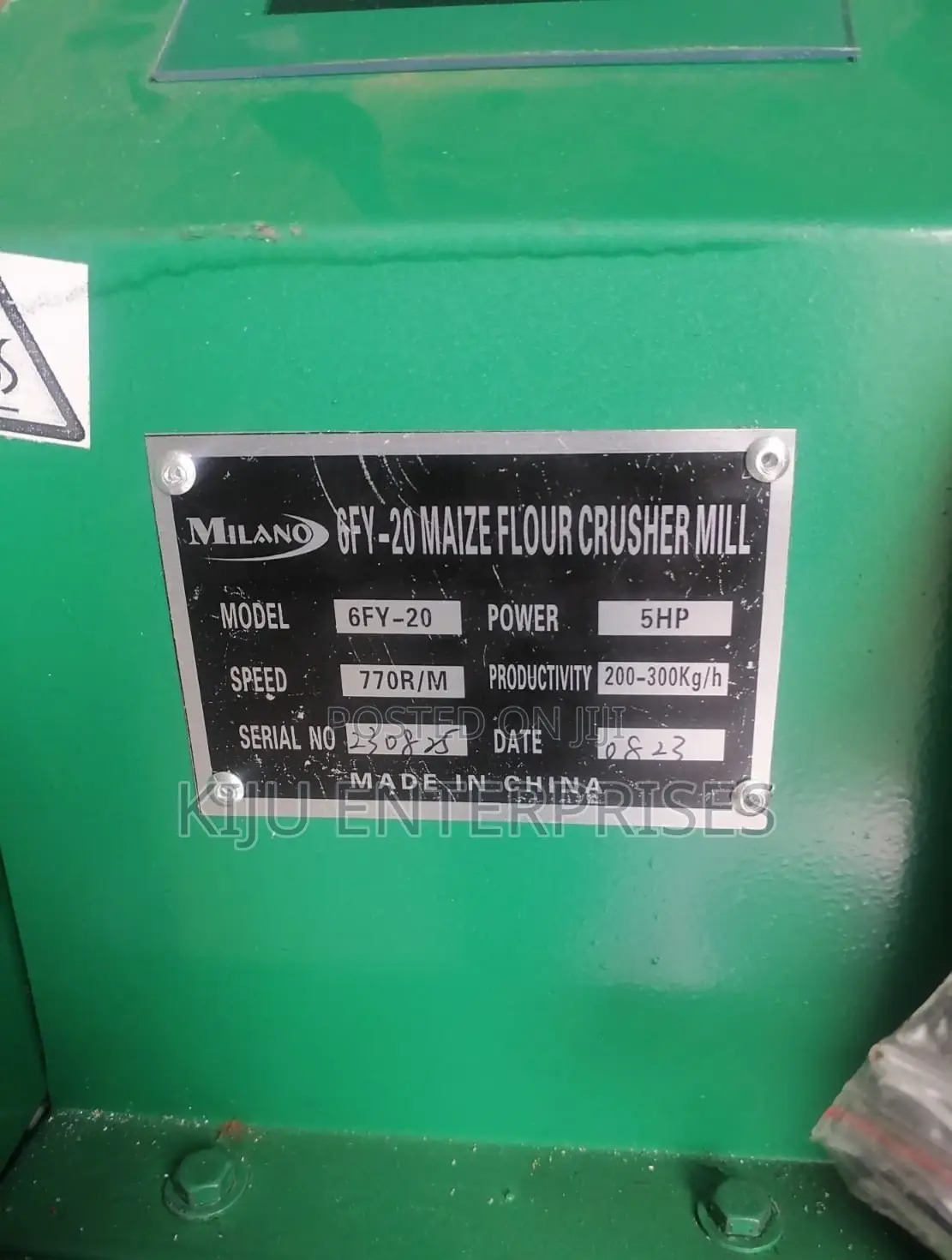 Quality Maize Crusher Available